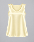 Signature Silk Tank - Butter Yellow