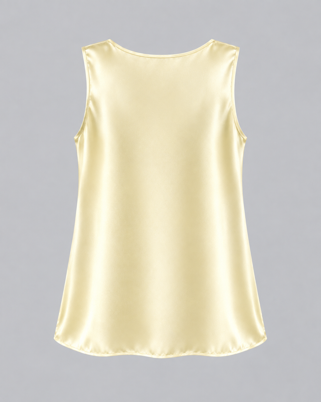 Signature Silk Tank - Butter Yellow