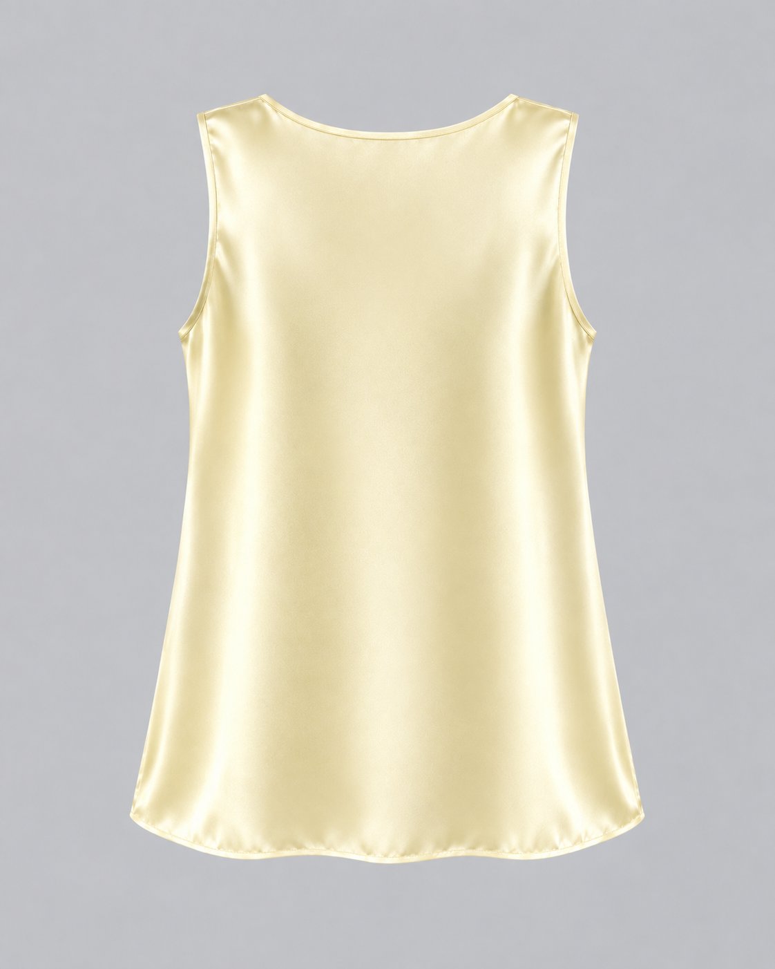 Signature Silk Tank - Butter Yellow