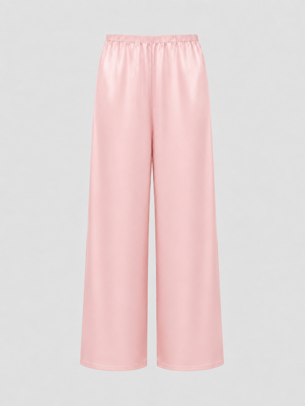 Signature Silk Pants - Blush Pink