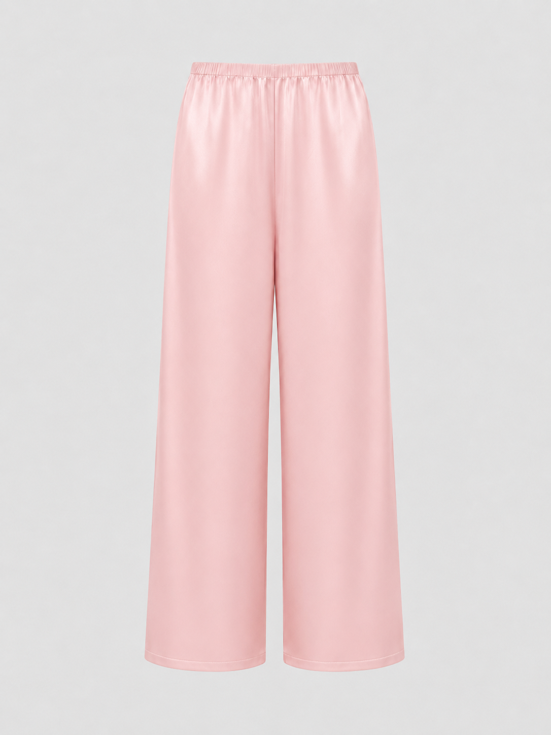 Signature Silk Pants - Blush Pink