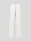 Signature Silk Pants - White