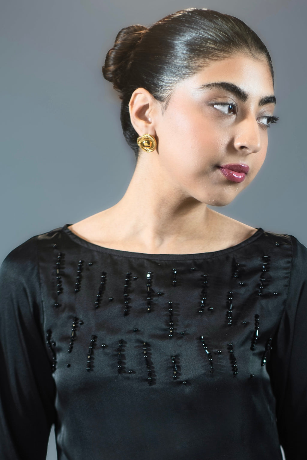 Black Evening Top
