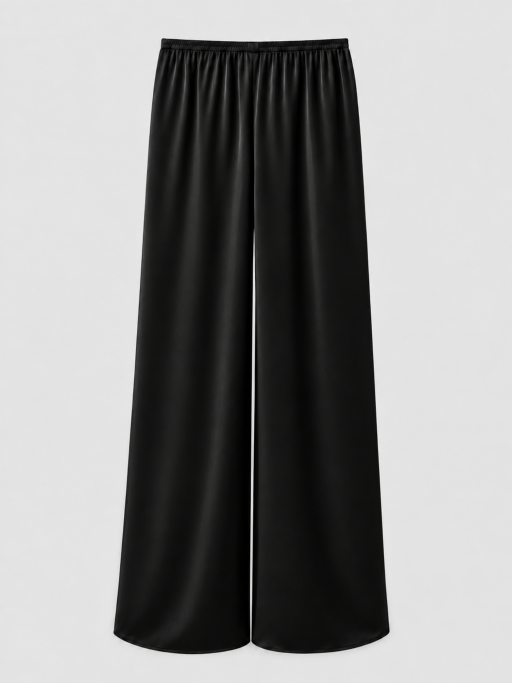 Signature Silk Pants - Black