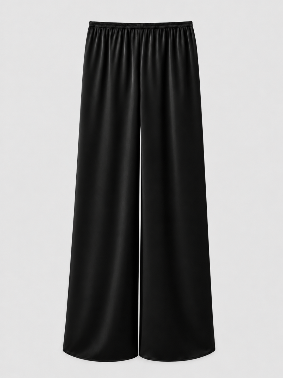 Signature Silk Pants - Black