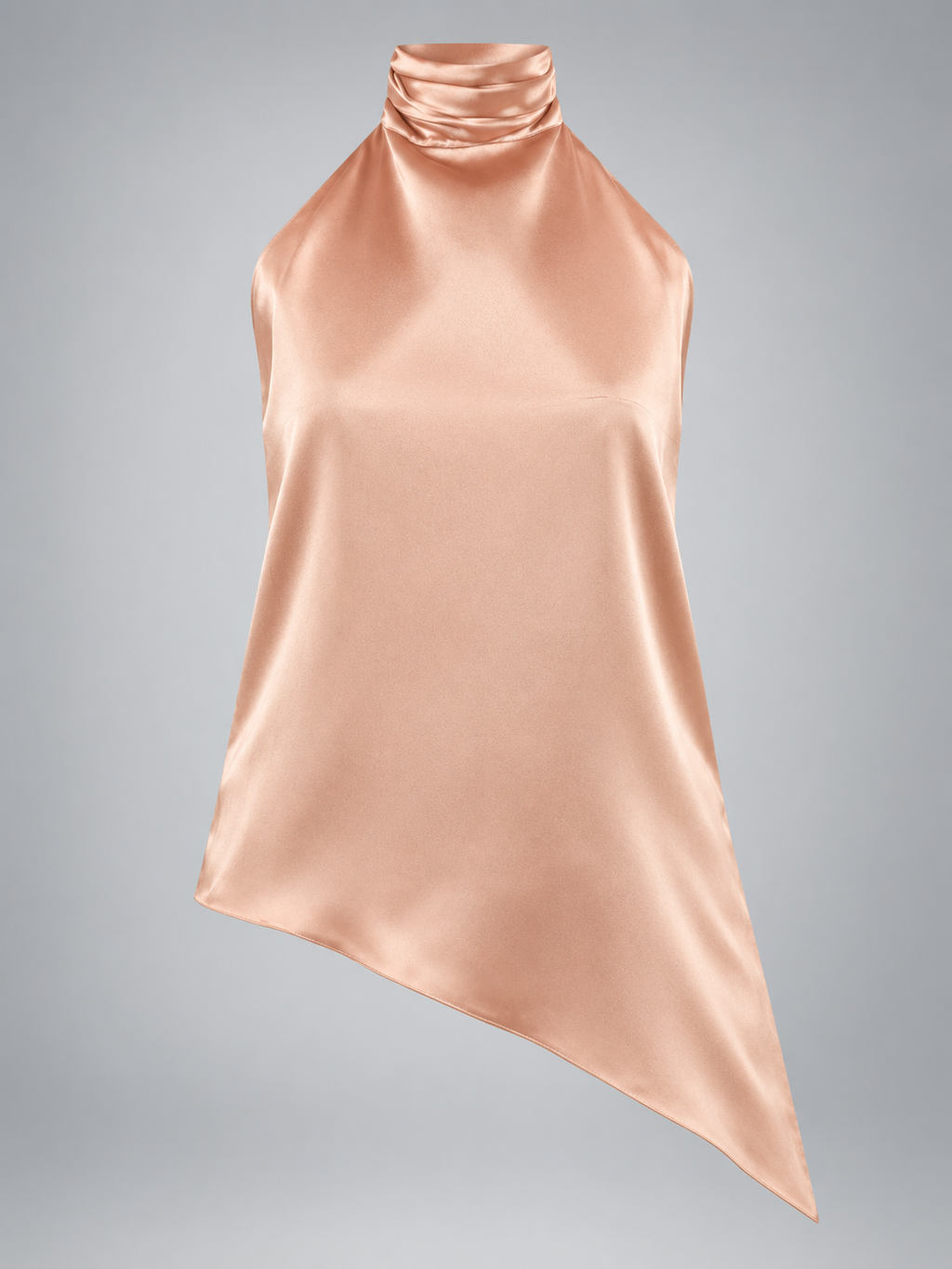 Halter Tie Backless Top
